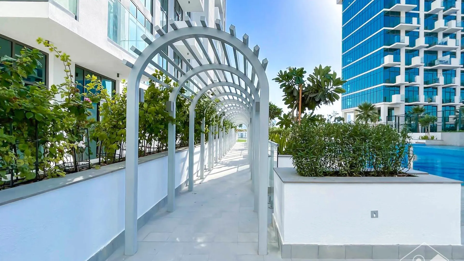 Luxury One Bedroom With Balcony & Partial Burj Khalifa View Dubai Apartment