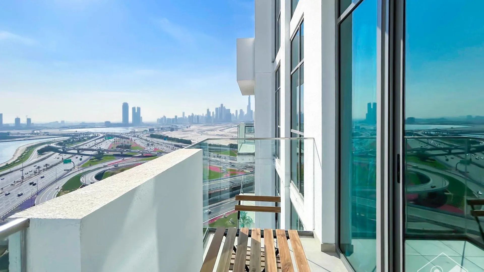 Luxury One Bedroom With Balcony & Partial Burj Khalifa View Dubai Apartment